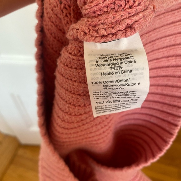 J. Crew Soft Pink Crew Neck Sweater - Picture 3 of 3